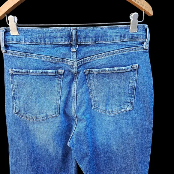 Old Navy Extra High Rise Jeans Women Size 10 - Picture 14 of 16